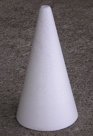 Kužel polystyren 20cm