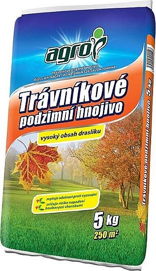 AGRO Podzimní trávníkové hnojivo 5kg