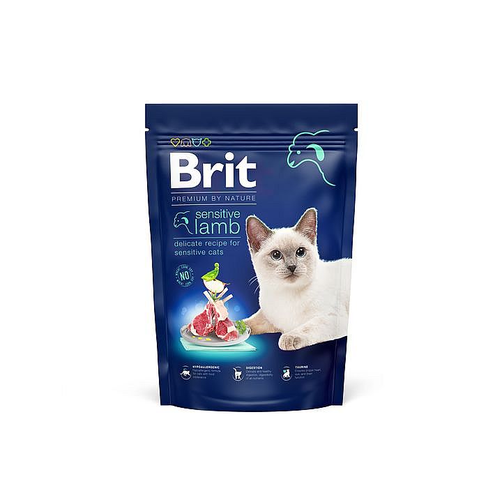 Brit Premium Cat by Nature Sensitive Lamb 0,8kg