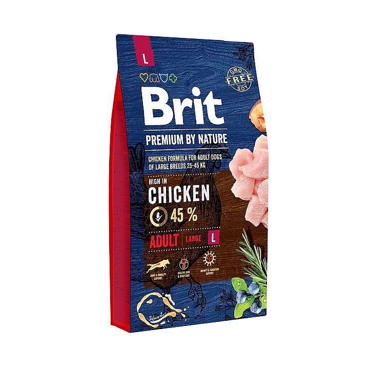 Brit Premium by Nature Adult L 15kg (25-45kg)