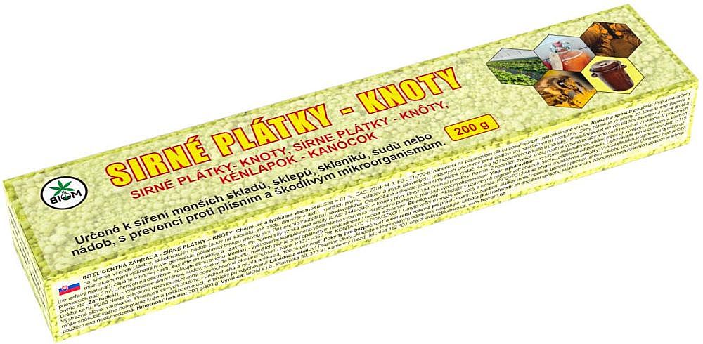 Sirné knoty 0,2kg Biom