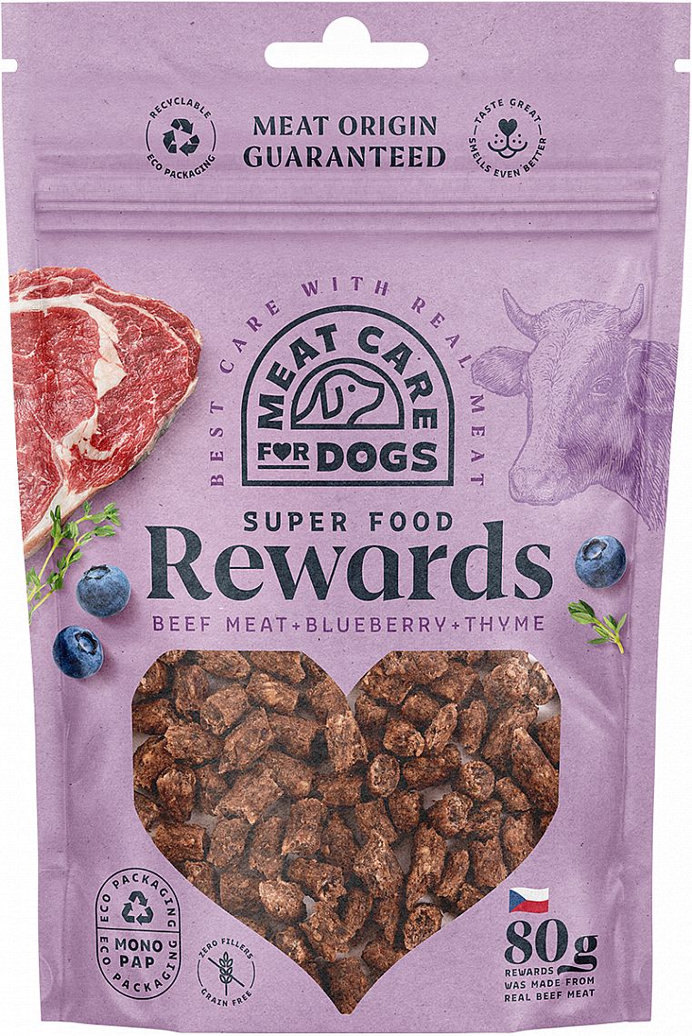 Rewards Dog hovězí s borůvkou a tymiánem 80g