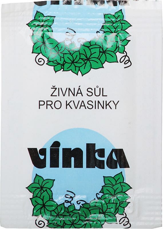 Zavařování Vinka živná sůl pro kvasinky 1,6g