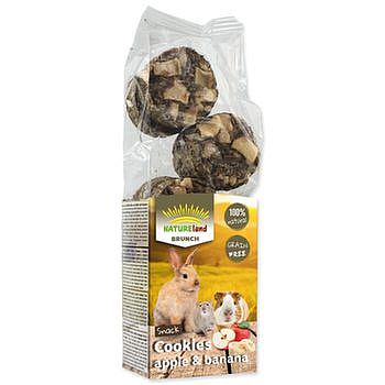 Pochoutka Nature Land Brunch sušenky s jablky a banány 120g