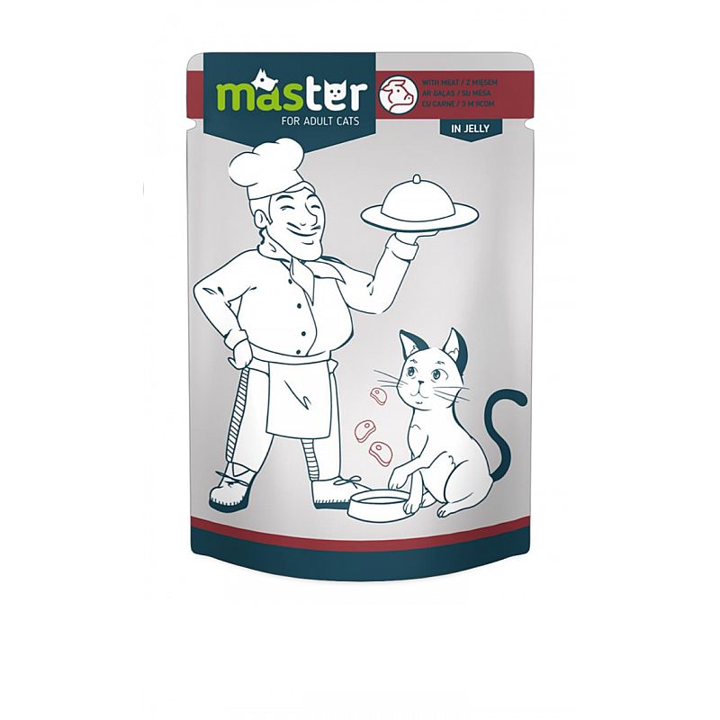 Kapsa Master Cat Meat 80g pro kočky