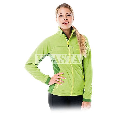 PO/Mikina dám.fleece STYLE 52-3XL zel.