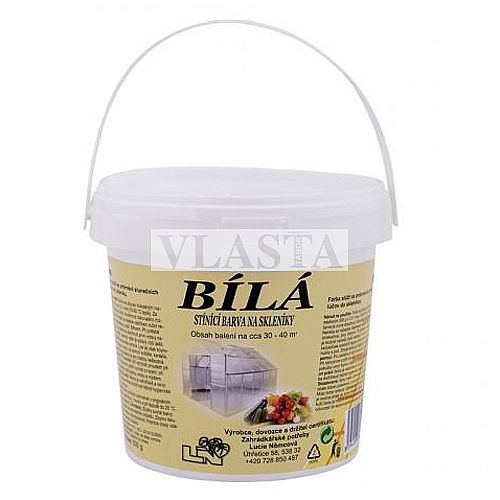 Barva stínící 500g/bílá