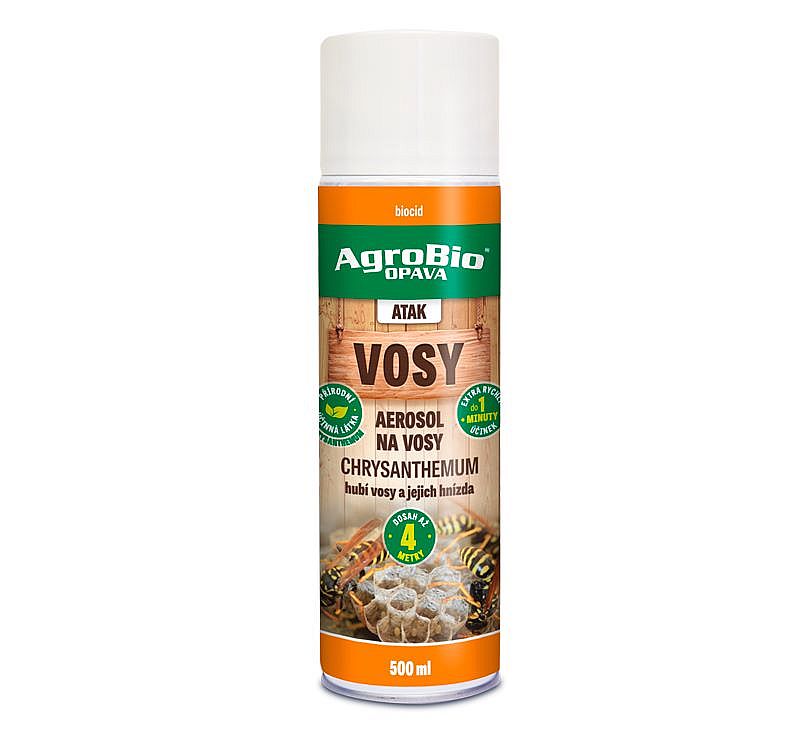 Atak Aerosol na vosy Chrysanthemum 500ml