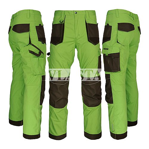 Montérky PROFI COOL LIME 54-L pánské