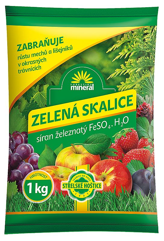 Zelená skalice 1kg FeSO4 - Mineral