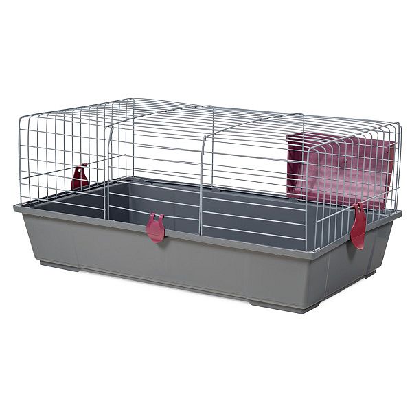 Gaun Klec pro králíky Voltrega 930 80x46x36cm šedá / RABBIG CAGE 930 VOLTREGÁ GREY 18090