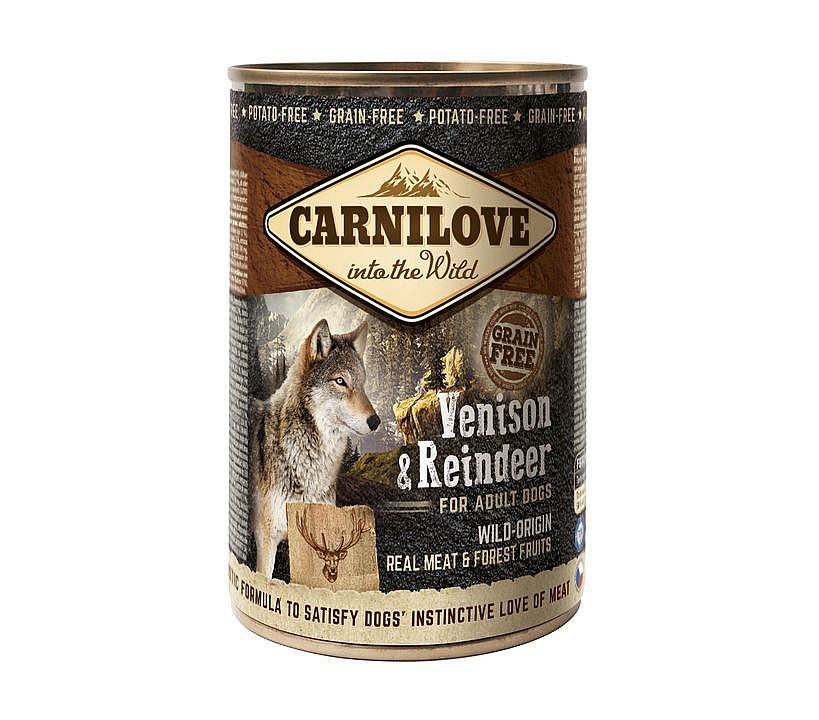 Konzerva Carnilove Can Dog 400g Wild Meat Venison & Reindeer