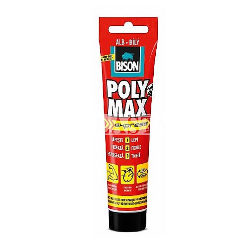 Bison Poly Max Express White 165g 31078