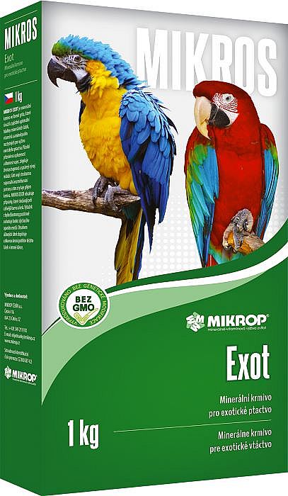 Mikros Exot 1kg minerály a vitamíny