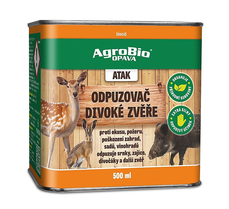 Agrobio Odpuzovač divoké zvěře 500ml