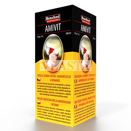 Benefeed Amivit E 500ml pro exoty