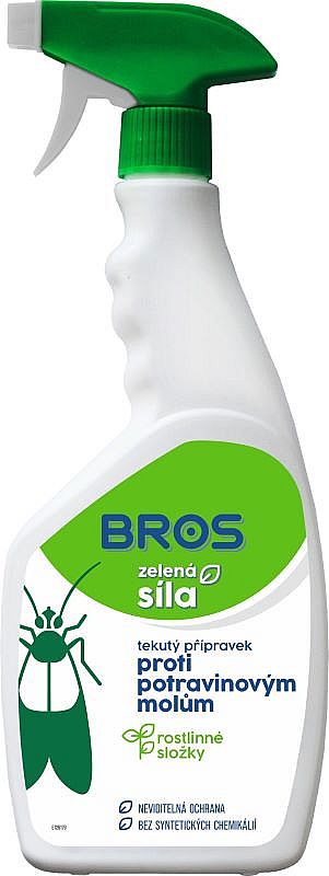 Bros Zelená síla rozprašovač na potravinové moly 500 ml