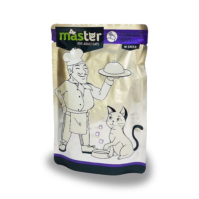 Kapsa Master Cat 80g králičí pro kočky