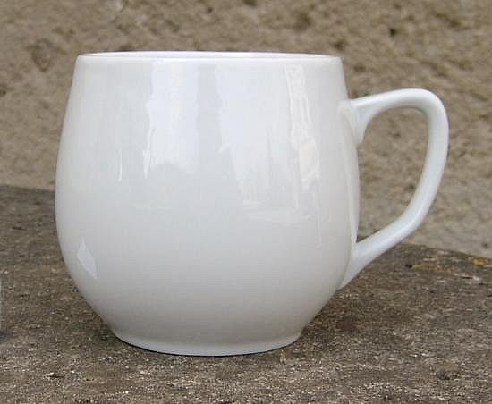 Hrnek Baňák porcelánový 0,3 l 75/80mm 220g