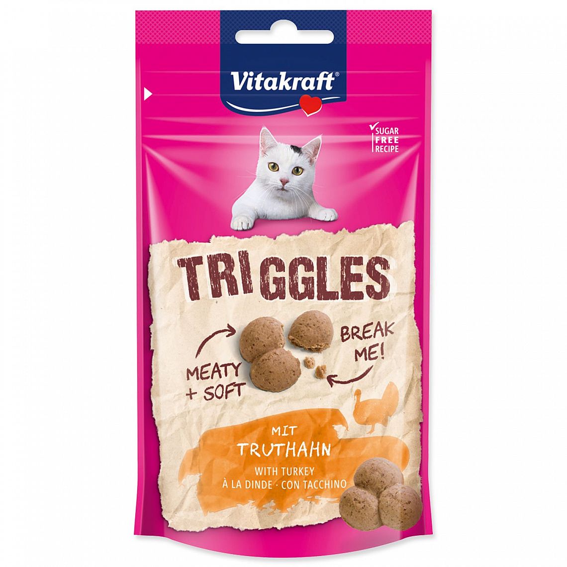 Pochoutka Vitakraft Triggles krůta 40g