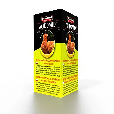 Benefeed Acidomid K 500ml pro králíky