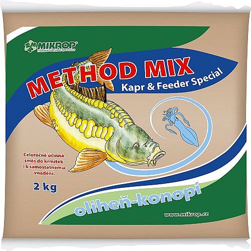 Mikrop Method mix 2kg oliheň-konopí krmítková směs