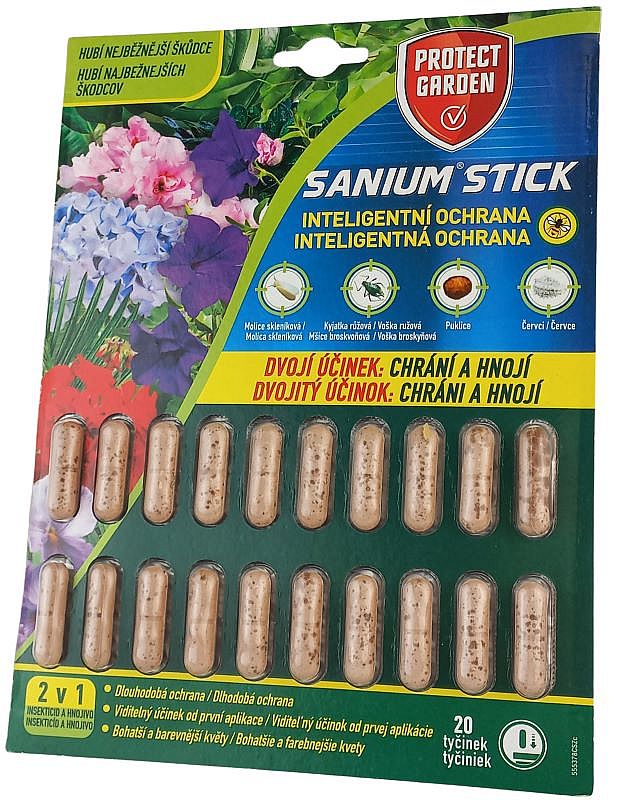 Sanium Stick tyčinky insekticidní 20ks PG