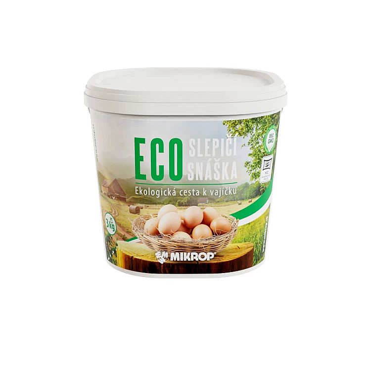 Mikrop Eco slepičí snáška CZ-BIO-001 3kg