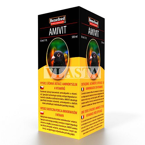 Benefeed Amivit H 500ml pro holuby