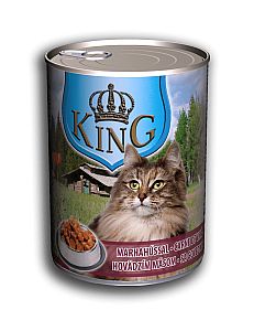 Konzerva King Cat Beef 415g