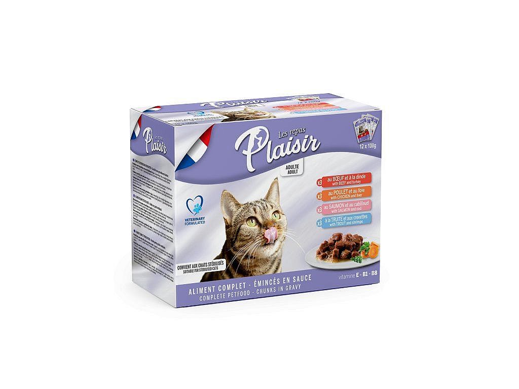 Kapsa Plaisir 12x100g multipack