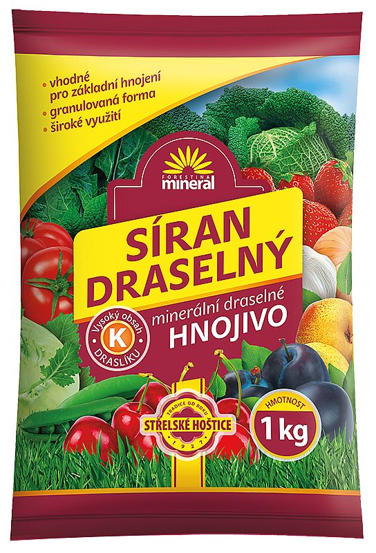 Síran draselný 1 kg - Mineral