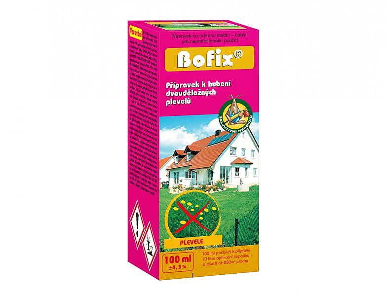 Lovela Bofix 100ml na dvouděložné plevele v trávníku