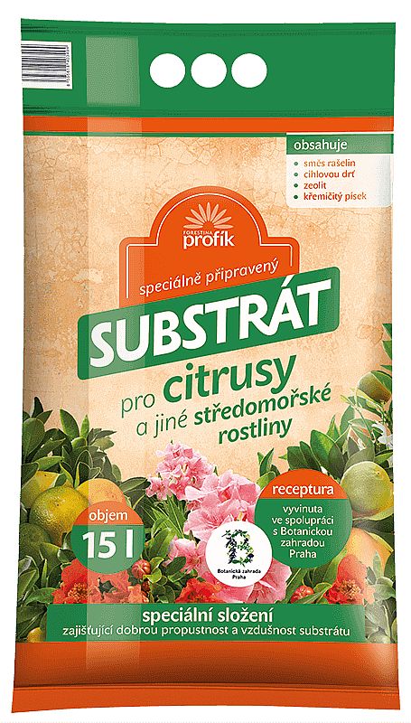 Profík Substrát pro citrusy 15 l Forestina