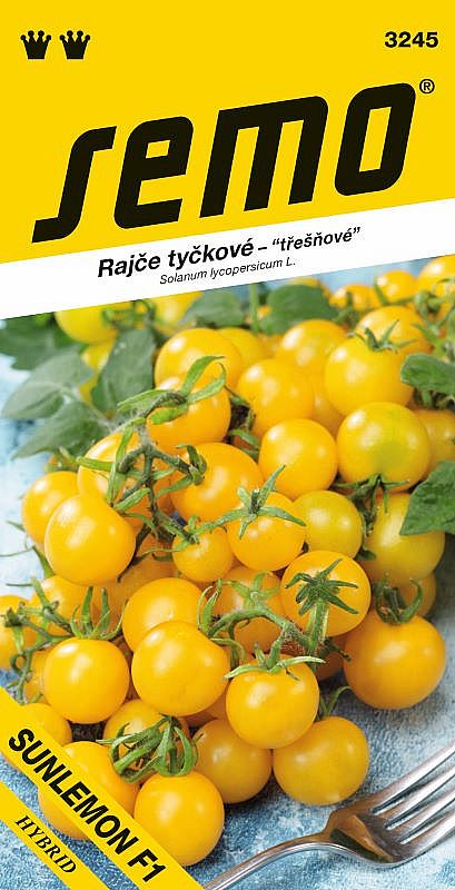 Rajče tyčkové SUNLEMON F1 žluté, třešňové