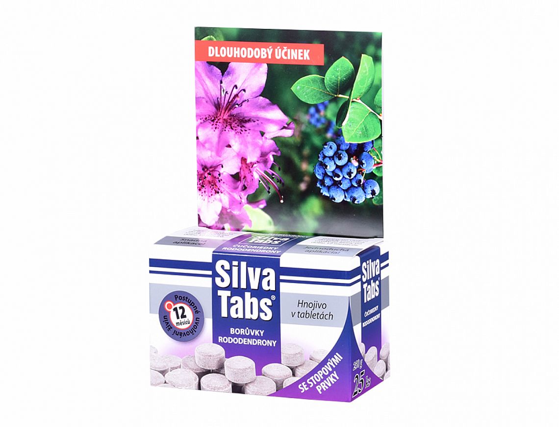 Silva Tabs na borůvky a rhododendrony 250g 25ks