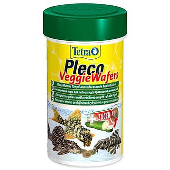 Tetra Pleco Spirulina Wafers 100ml zeleninové krmivo pro ryby žijící u dna