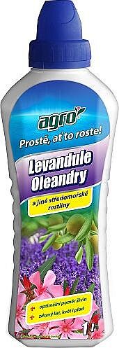 Kapalné hnojivo hnojivo na levandule a oleandry 1 l AGRO