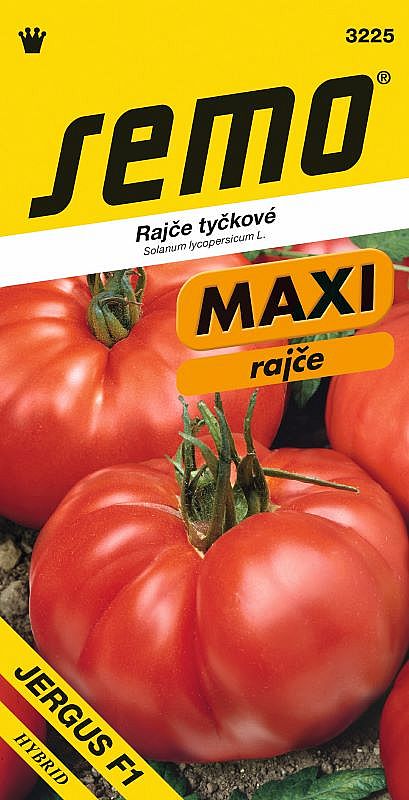 Rajče tyčkové JERGUS F1 červené, typ beefsteak, plody až 500g