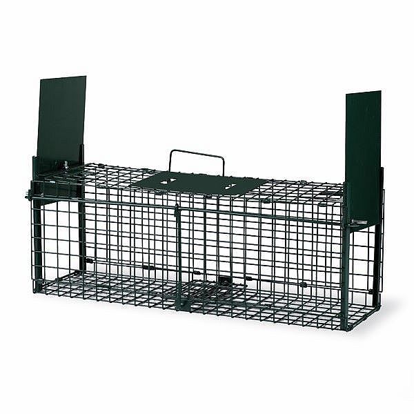 Gaun Past skládací se dvěma dvířky 19x62x12cm / FOLDABLE CAGE TRAP 2 32536