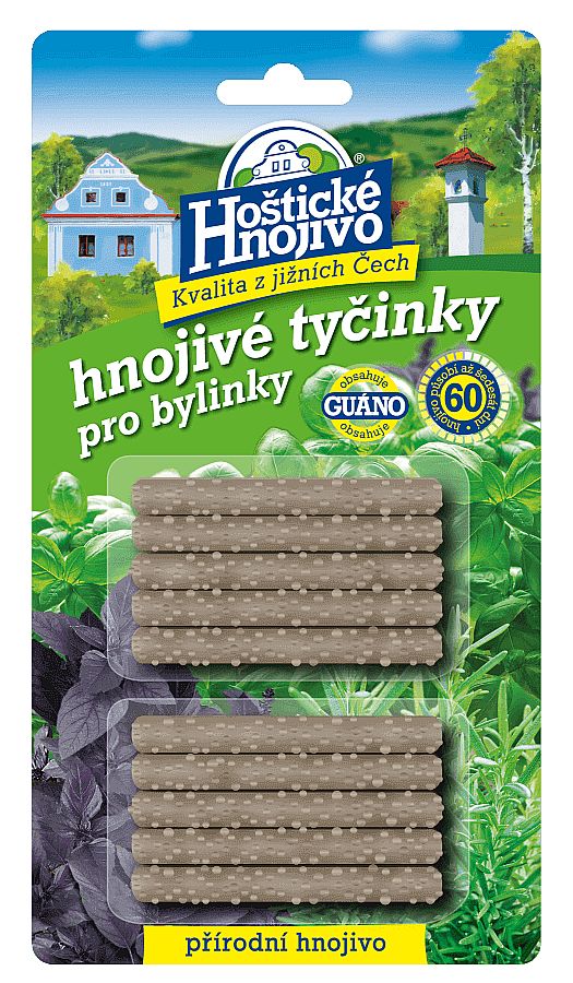 Tyčinky hnojivé na bylinky Forestina