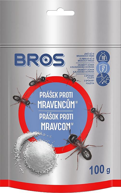 Bros prášek na mravence 100g sáček