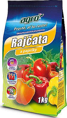 AGRO Organo-minerální hnojivo rajče a paprika 1kg