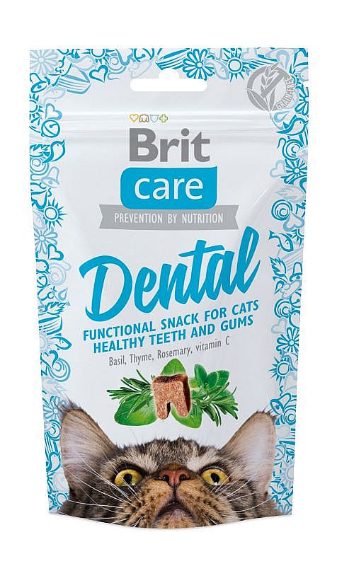 Brit Care Cat Snack Dental 50g