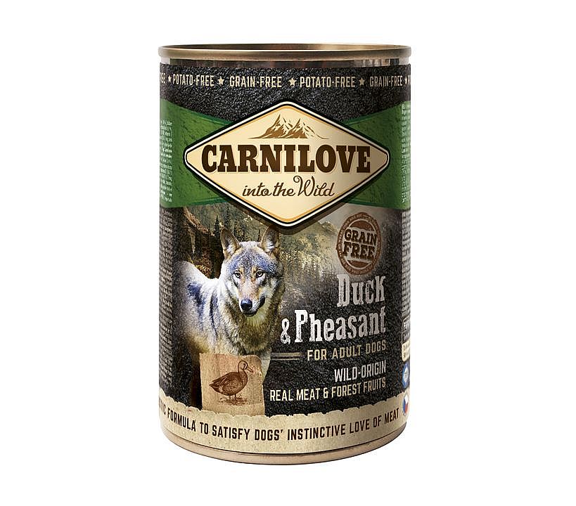 Konzerva Carnilove Can Dog 400g Wild Meat Duck & Pheasant