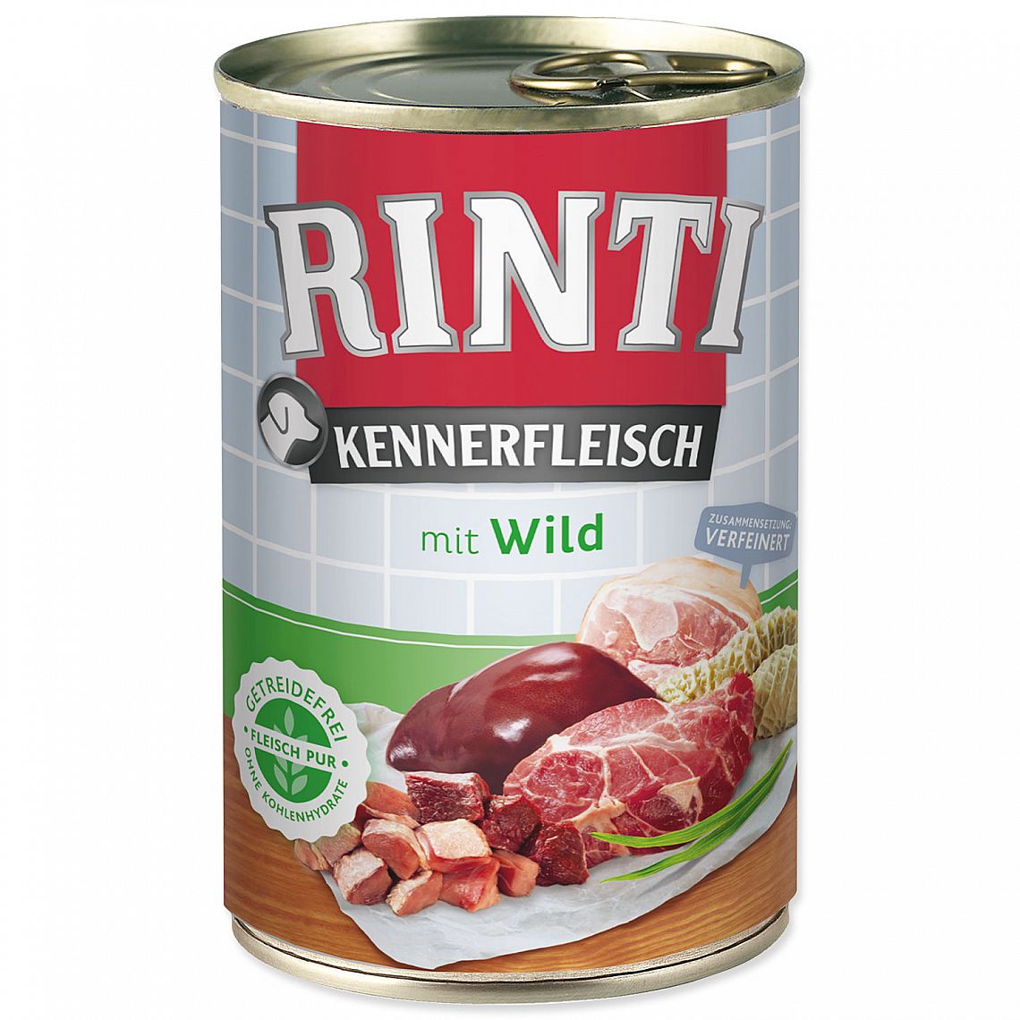 Konzerva Rinti Kennerfleisch 400g zvěřina 394-91054