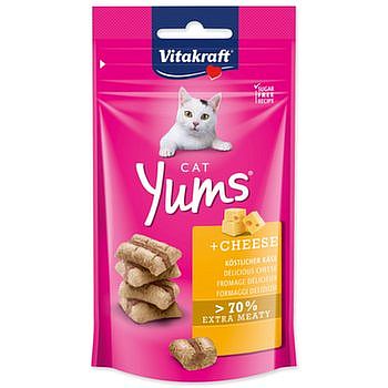 Pochoutka Vitakraft Cat Yums se sýrem 40g