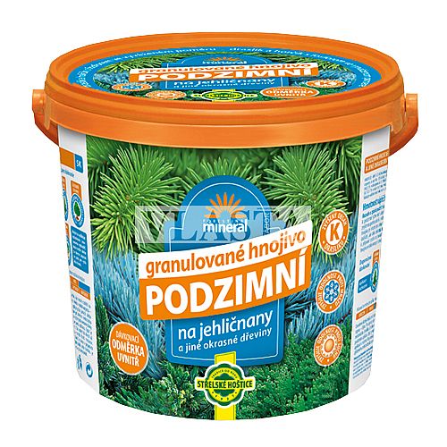 Podzimní hnojivo na jehličnany 5kg kbelík