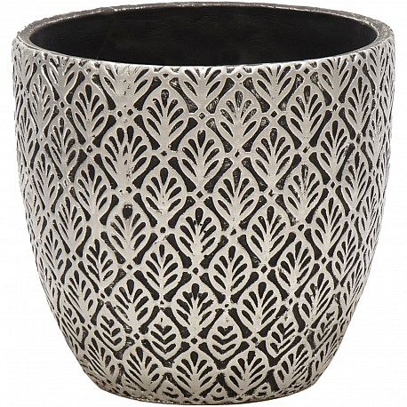 Obal Adana Hazel Egg Pot Silver 14