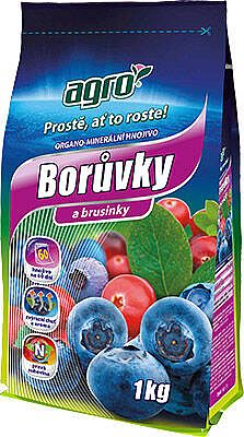 AGRO Organo-minerální hnojivo borůvky a brusinky 1kg